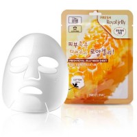3W Clinic Тканевая маска для лица с маточным молочком Fresh Royal Jelly Mask Sheet, 23 гр