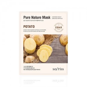 Anskin Маска для лица тканевая с картофелем Secriss Pure Nature Mask Pack Potato, 25 гр