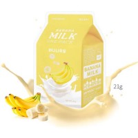 A'pieu Маска для лица тканевая Banana Milk One-Pack, 21 гр