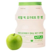 A'pieu Маска тканевая йогуртная с яблоком Real Big Yogurt One Bottle (Apple), 21 гр