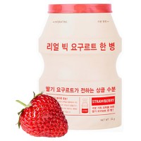 A'pieu Маска тканевая йогуртная с клубникой Real Big Yogurt One Bottle (Strawberry), 21 гр