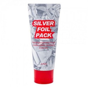 A'pieu Маска-пленка для лица серебряная Silver Foil Pack, 60 мл