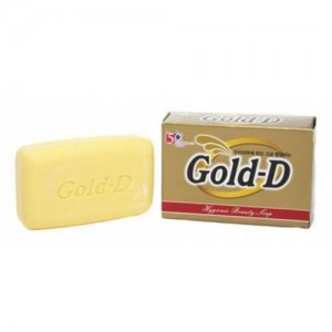 Clio Мыло туалетное антибактериальное Gold-D Soap, 100 гр