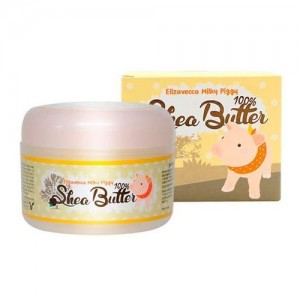 Elizavecca Многофункциональное 100% масло ШИ для лица и тела Milky Piggy Shea Butter 100%, 80 мл