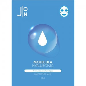 J:ON Тканевая маска для лица с гиалуроновой кислотой Molecula Hyaluronic Daily Essence Mask, 23 мл