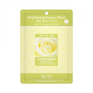 Mijin Маска тканевая осветляющая Care Brightening Essence Mask, 23 гр