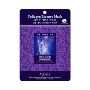 Mijin Маска тканевая с коллагеном Care Collagen Essence Mask, 23 гр