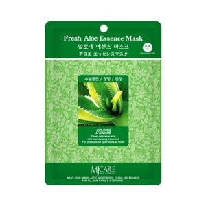 Mijin Маска тканевая с алоэ Care Fresh Aloe Essence Mask, 23 гр
