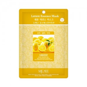 Mijin Маска тканевая с лимоном Care Lemon Essence Mask, 23 гр