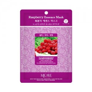 Mijin Маска тканевая с малиной Care Raspberry Essence Mask, 23 гр