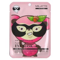 Milatte Маска от морщин вокруг глаз Fashiony Black Eye Mask-Raccoon, 10 гр