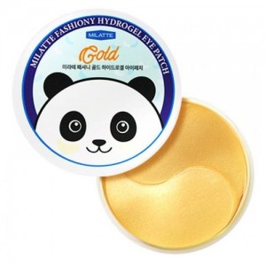Milatte Гидрогелевые патчи для глаз с золотом Fashiony Gold Hydrogel Eye Patch, 60 шт