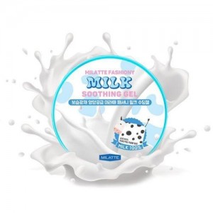 Milatte Универсальный успокаивающий гель с молоком Fashiony Milk Soothing Gel, 300 мл