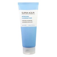 Missha Пенка для умывания в виде крема Super Aqua Refreshing Cleansing Foam, 200 мл