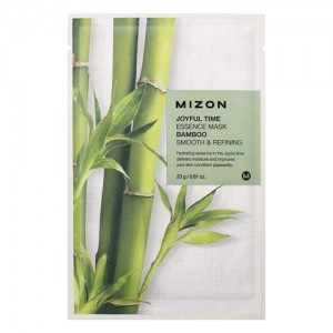 Mizon Маска для лица тканевая с бамбуком Joyful Time Essence Bamboo Mask, 23 гр
