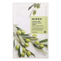 Mizon Маска для лица тканевая с оливой Joyful Time Essence Olive Mask, 23 гр