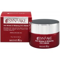 Secret Key Антивозрастной крем для кожи вокруг глаз с пептидом Syn-Ake Anti Wrinkle & Whitening Eye Cream, 15 гр
