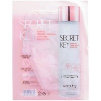 Secret Key Маска тканевая для лица Starting Treatment Essential Mask Pack Rose Edition, 30 гр