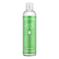 Secret Key Натуральный увлажняющий тонер для лица с 98% экстрактом алоэ Aloe Soothing Moist Toner, 248 мл