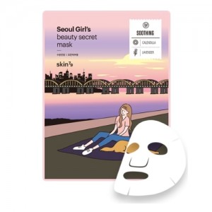 Skin79 Успокивающая тканевая маска для лица Seoul Girl's Beauty Secret Mask Soothing, 20 гр