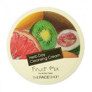 The Face Shop Очищающий крем с экстрактом фруктового микса Herb Day Cleansing Cream Fruit Mix, 150 мл