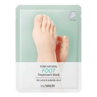 The Saem Маска для ног Pure Natural Foot Treatment Mask, 2*8 гр