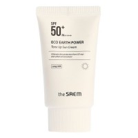 Солнцезащитный крем The Saem SPF50 Eco Earth Power Tone Up Sun Cream, 50 мл