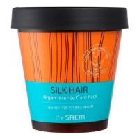 The Saem Маска интенсивная для волос Silk Hair Argan Intense Care Pack, 200 мл